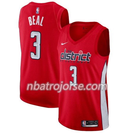 Män Washington Wizards Tröja Bradley Beal 3 2018-19 Nike Röd Swingman